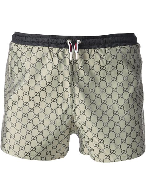 gucci bathing suit men's|gucci swim shorts for men.